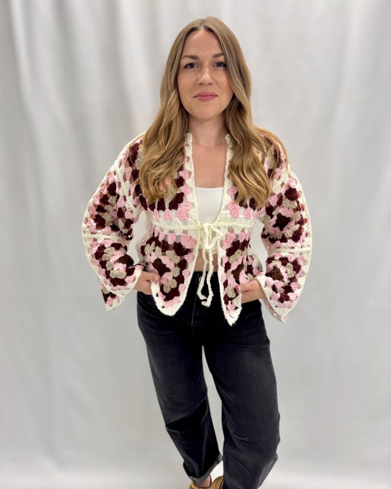 Strickjacke Fleurie