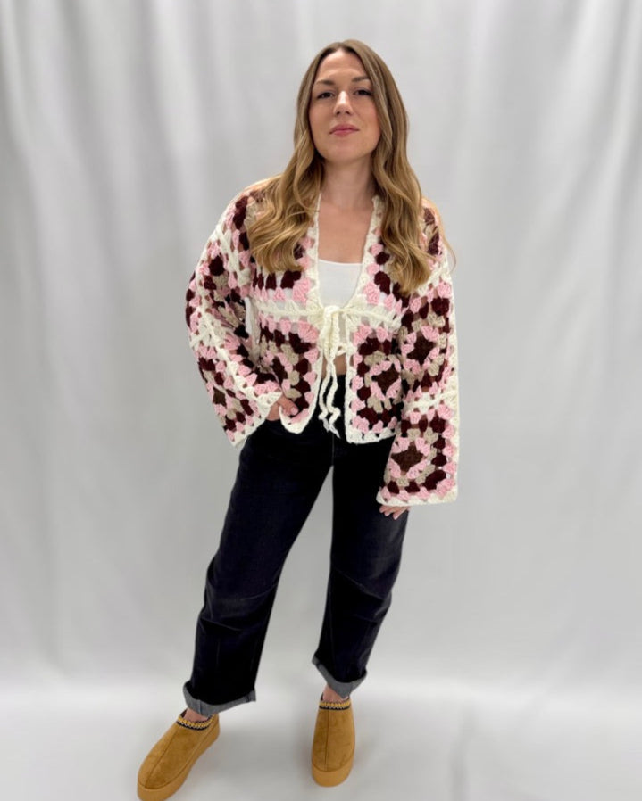 Strickjacke Fleurie