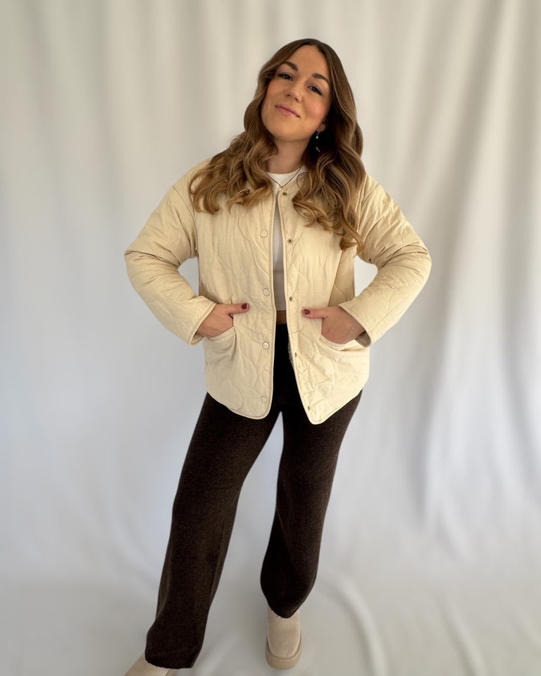 Teddy Jacke gefüttert