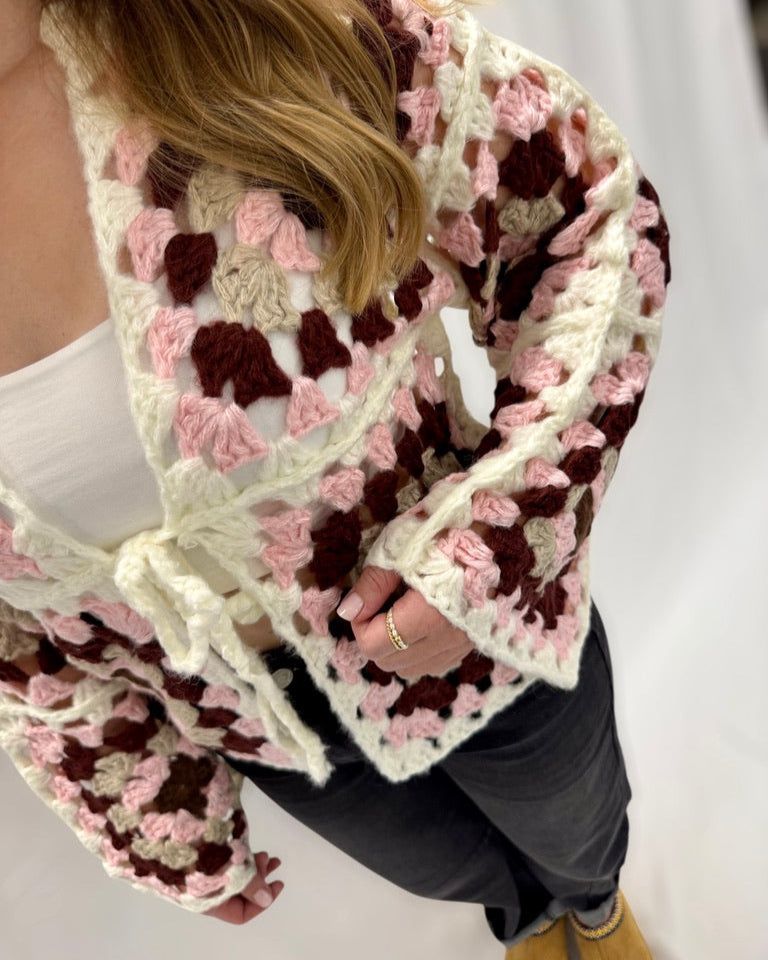 Strickjacke Fleurie
