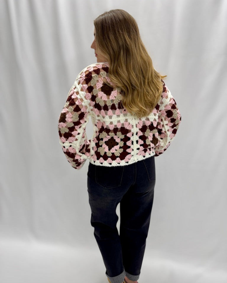 Strickjacke Fleurie