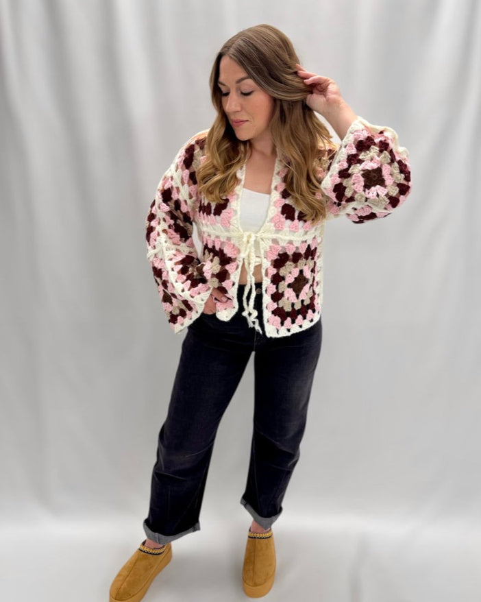 Strickjacke Fleurie