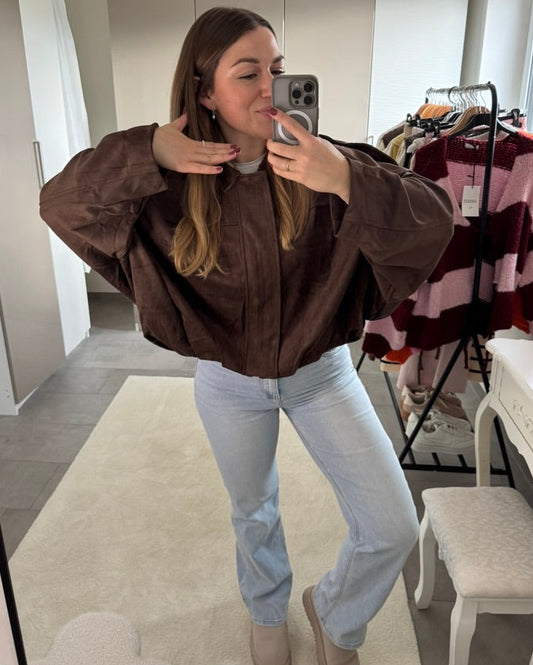 Jacke im Blouson-Style