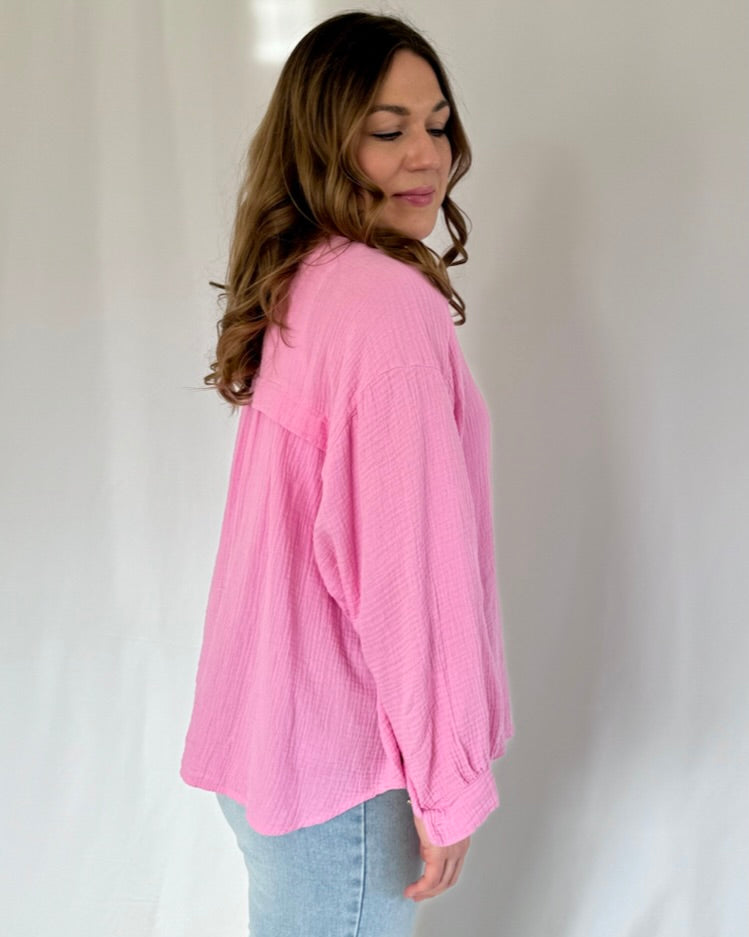 Musselin Bluse Isa