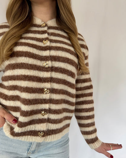 Strickjacke Herzilein