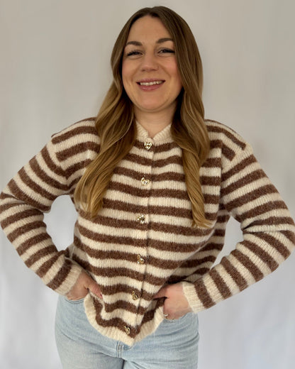 Strickjacke Herzilein