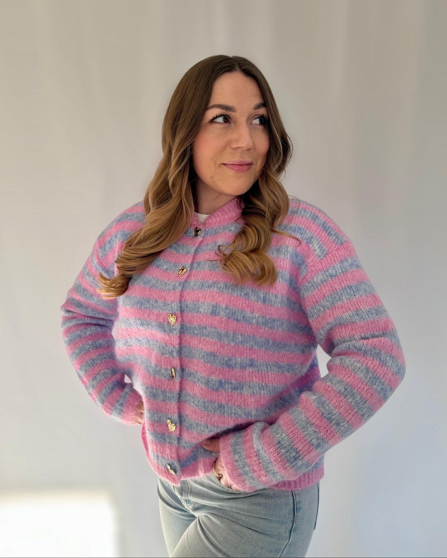 Strickjacke Herzilein