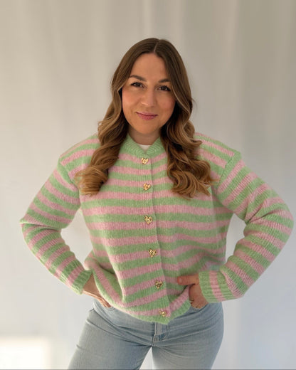 Strickjacke Herzilein