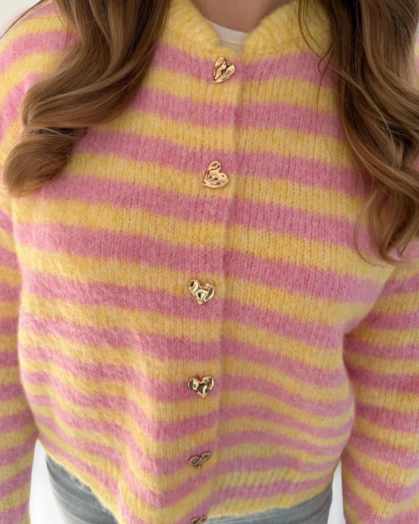 Strickjacke Herzilein