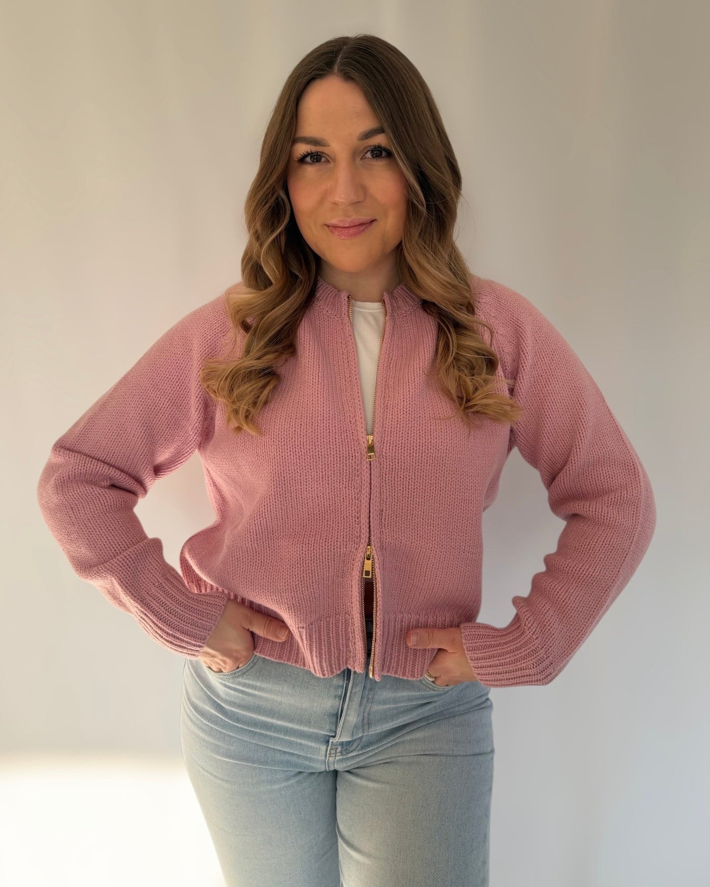 Zip Strickjacke Lara