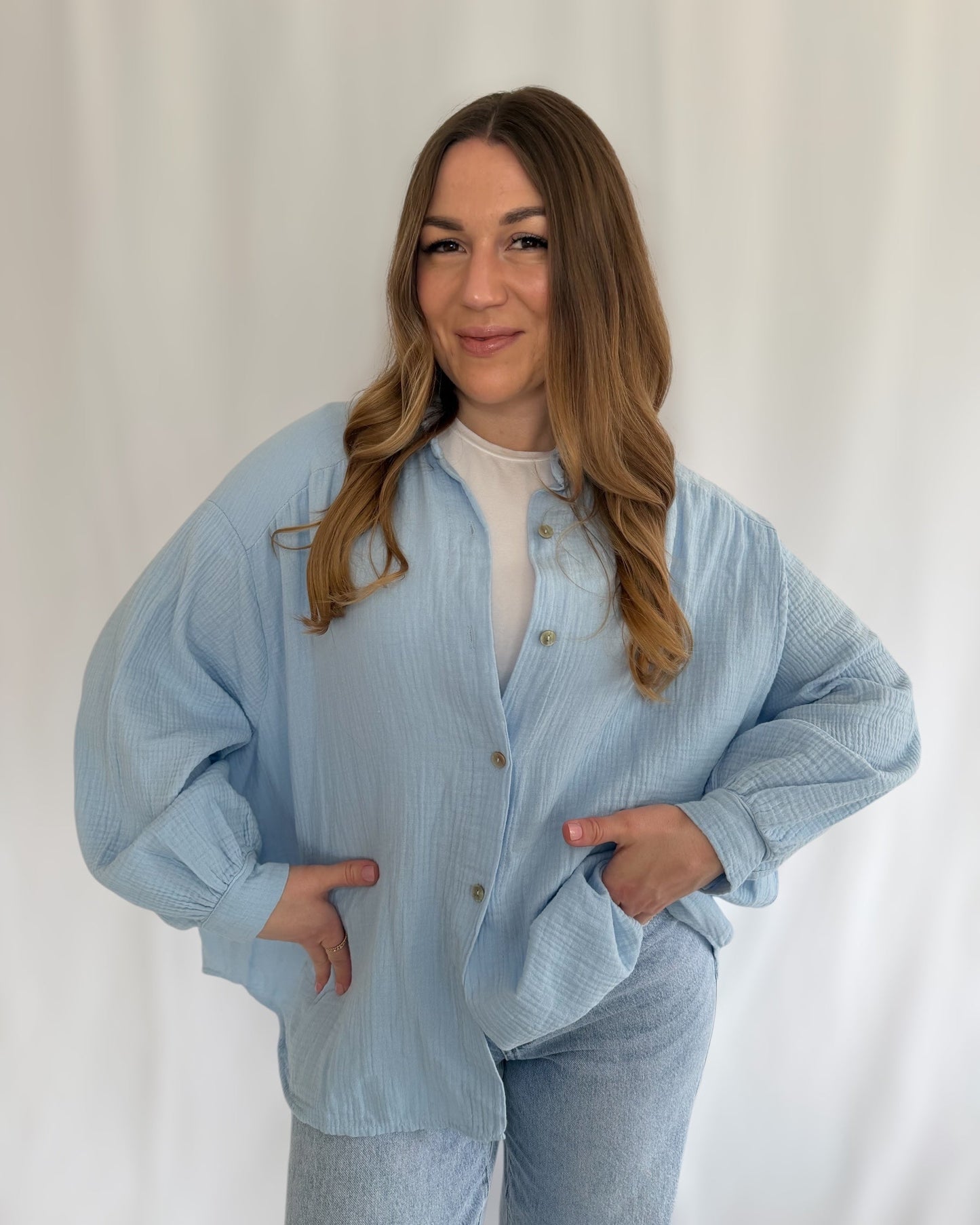 Musselin Bluse Isa