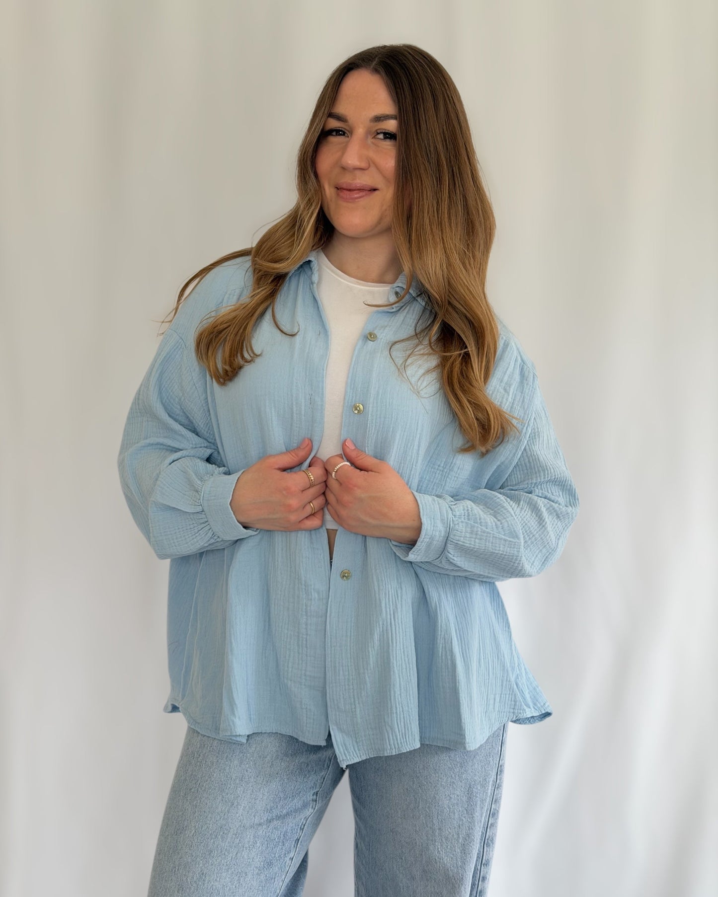 Musselin Bluse Isa